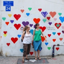 Graffiti near Carmel Market, Tel Aviv