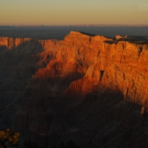 Sunset at the Grand Canyon, Arizona
